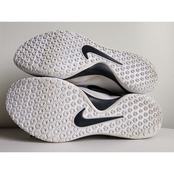 Size 14 - Men's Nike Hyperchase TB White Black Good pre-owned condition - Picture 8 of 9